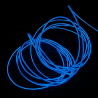 Tube néon lumineux bleu 3 mètres flexible et portable