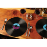 2 sets de table vinyl en silicone