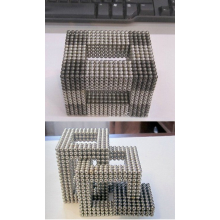 Cube magnétique 5mm 125 billes