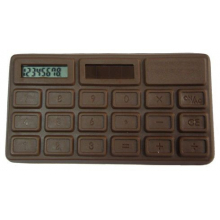 Calculatrice chocolat solaire