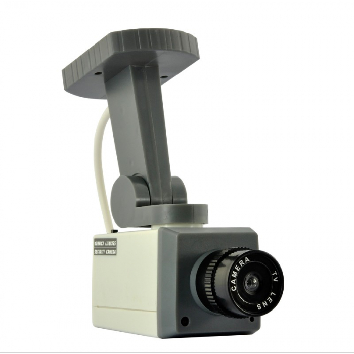 Caméra factice motorisée à détecteur de mouvements