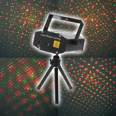 Projecteur laser multipoint vert et rouge