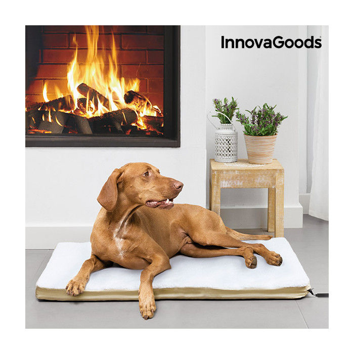 Lit Électrique Thermique pour Grands Animaux de Compagnie InnovaGoods 18W