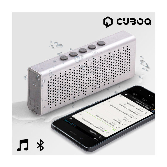 Enceinte Bluetooth Waterproof CuboQ Metal