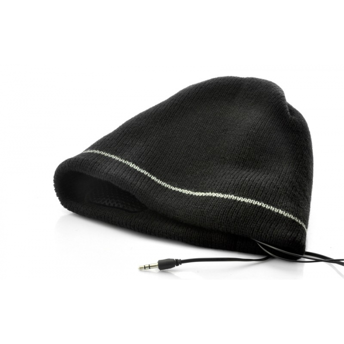 Bonnet avec écouteurs intégrés