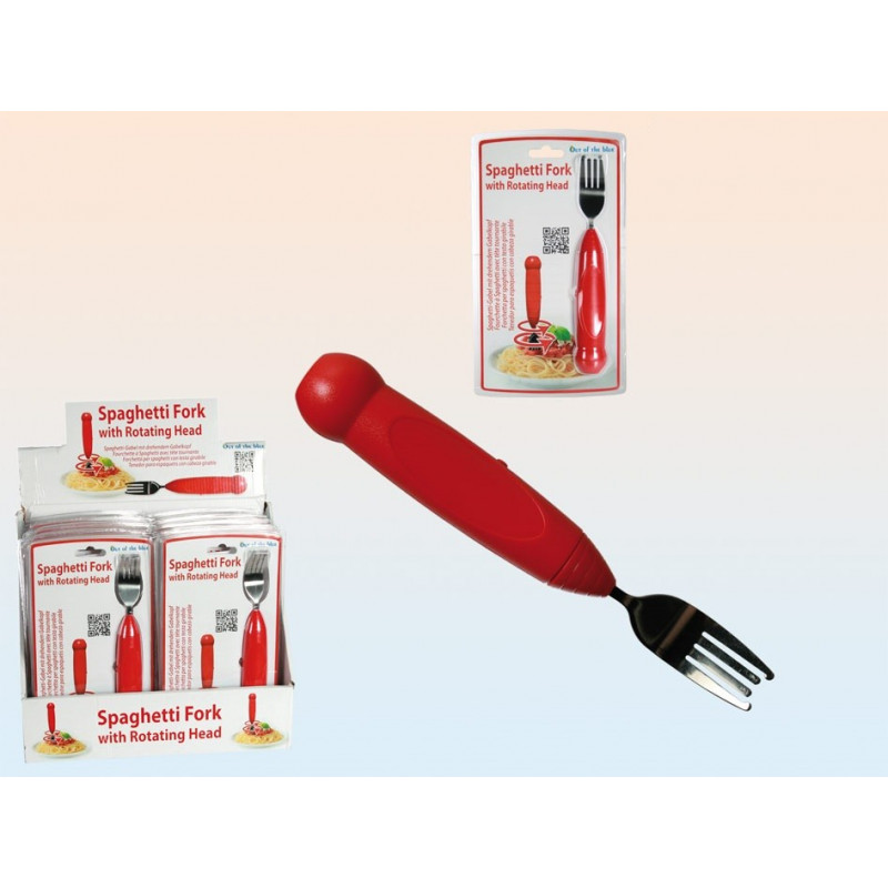 Fourchette à spaghettis avec tête tournante électrique
