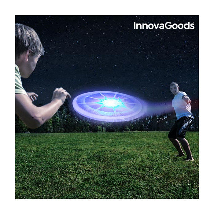 Frisbee avec LED Multicolore InnovaGoods