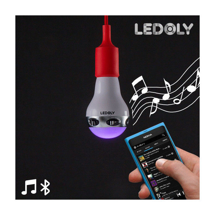 Ampoule LED Multicouleur Bluetooth avec Haut-Parleur Ledoly C2000