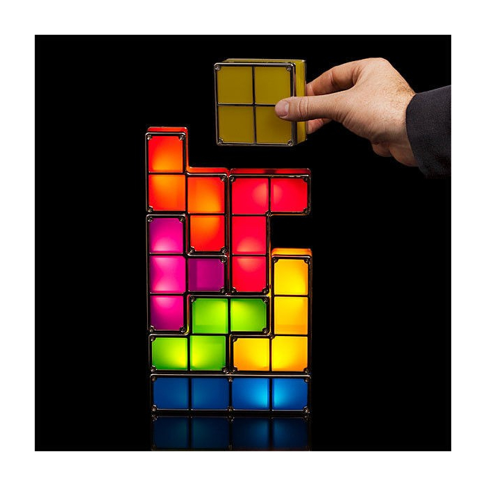 Lampe Tetris modulable design
