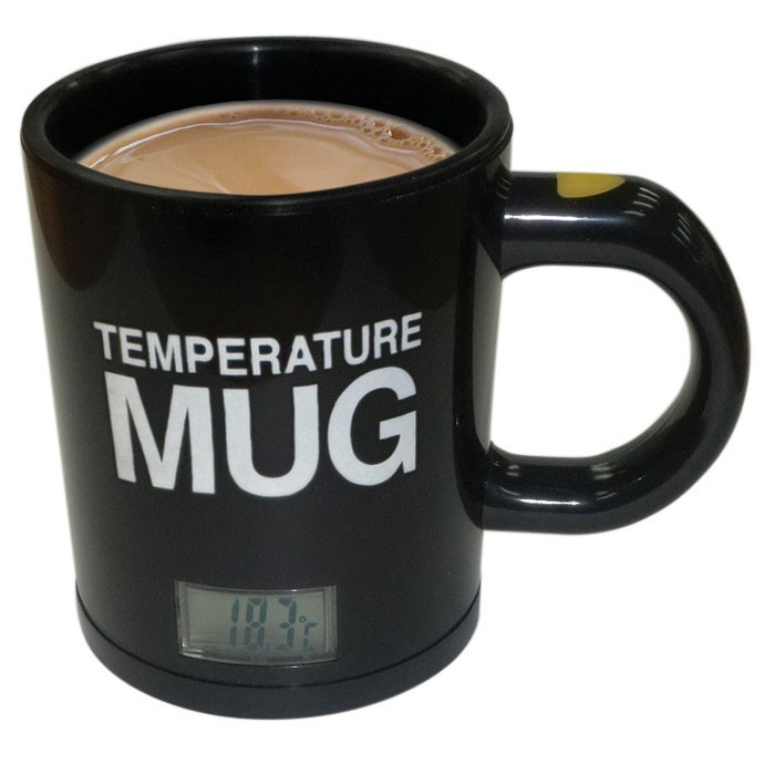 Mug avec température intégrée