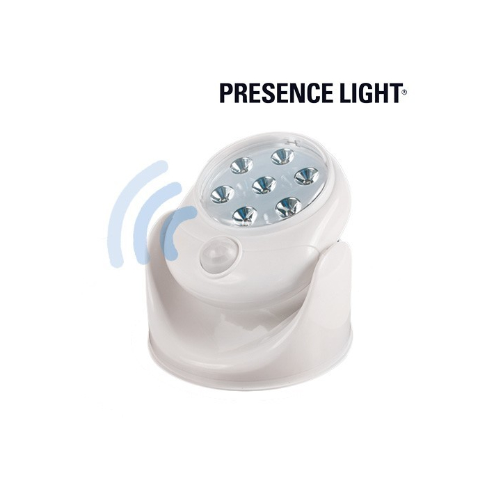Lampe LED à détecteur de mouvements