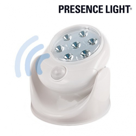 Lampe LED à détecteur de mouvements