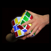 Lampe Rubik's Cube géant