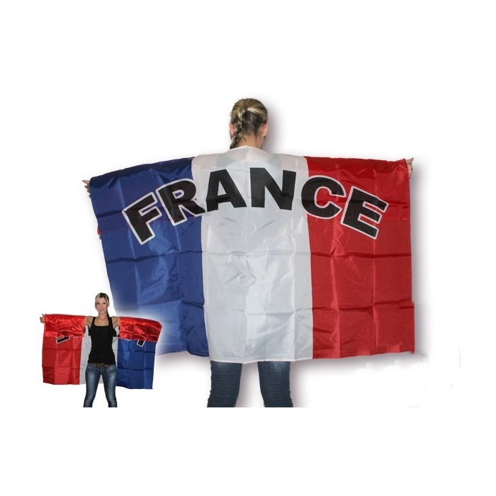 Cape drapeau de la France