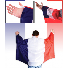 Cape drapeau de la France