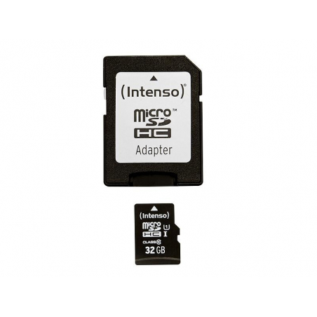 Carte micro SD HC 32GB avec adaptateur carte SD