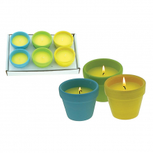 Bougie citronnelle pot en terre cuite