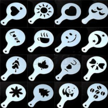 Pochoir à café 16 modèles