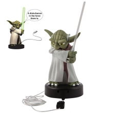 Lampe USB Yoda Star Wars avec détecteur de mouvements