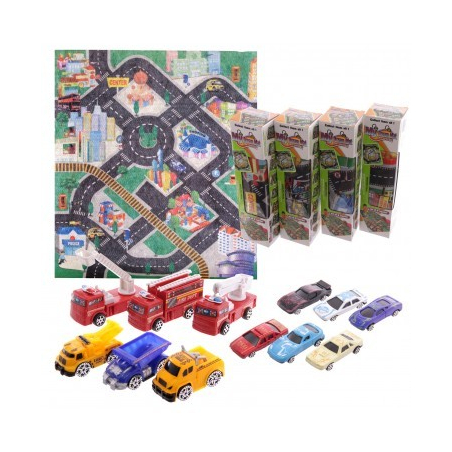 Tapis de jeu avec véhicules