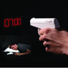 Pistolet projecteur d'heure agent secret 007