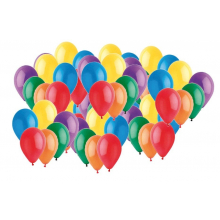 Lot de 100 ballons multicolores