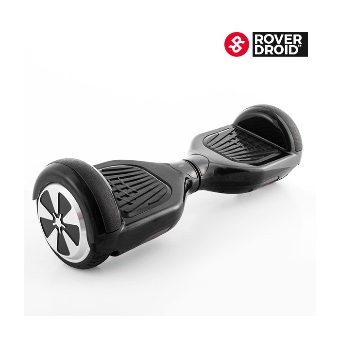 Skateboard électrique gyropode hoverboard rover droid noir