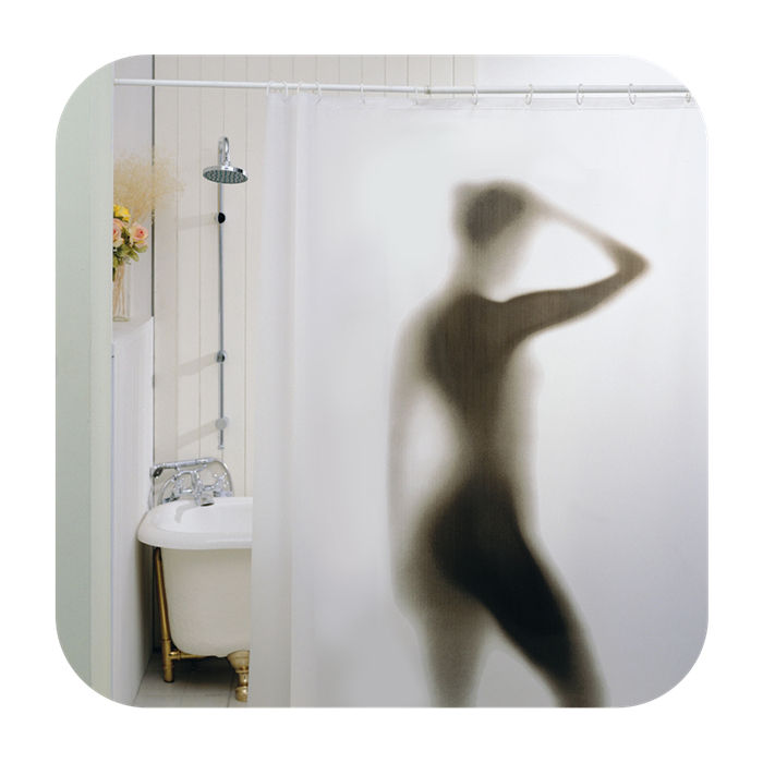 Rideau de douche sexy femme nue