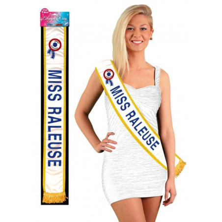 Écharpe de miss raleuse