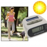 Podomètre solaire avec calorimètre