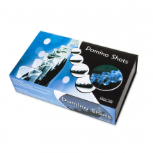 Domino Shots, les verres shooter domino lumineux avec cascade