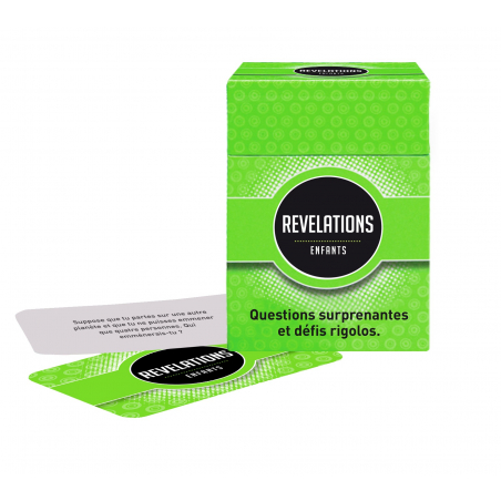 Jeu de cartes révélations enfants