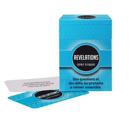 Jeu de cartes révélations esprit d'équipe