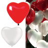 Ballons en forme de coeur (lot de 8)