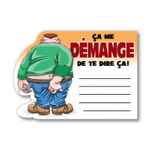 Bloc-notes ça me démange