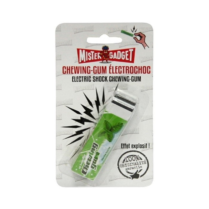 Chewing gum electrique farce et attrape - Cerise