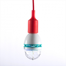 Ampoule LED multicolore rotative E27