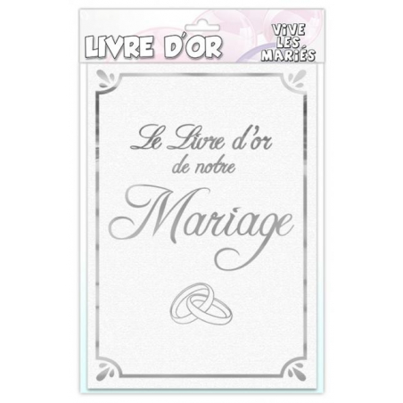 Livre d'or mariage