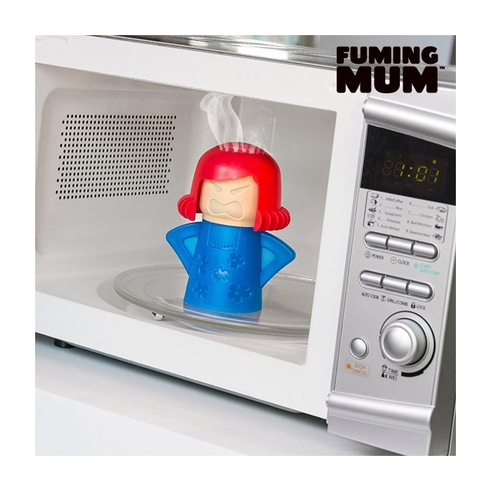 Nettoyeur de micro-onde Fuming Mum