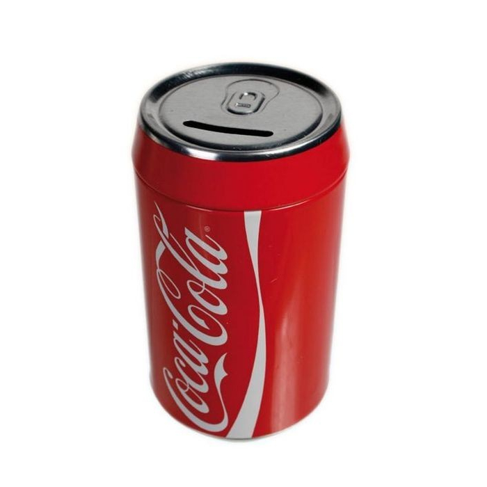 Tirelire canette Coca Cola