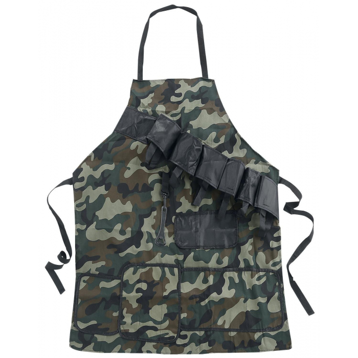 Tablier barbecue camouflage
