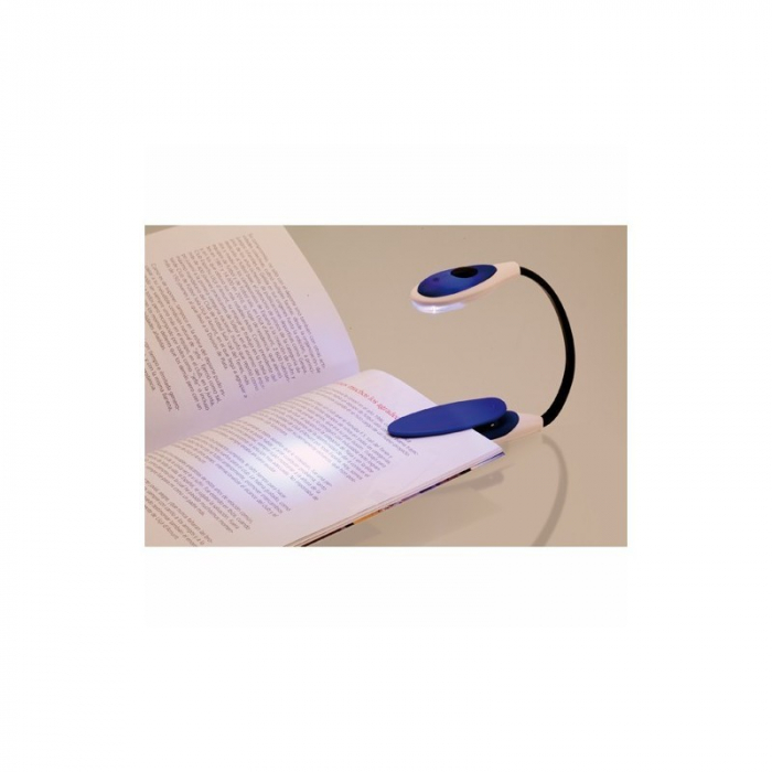 Lampe de lecture flexible pour livre