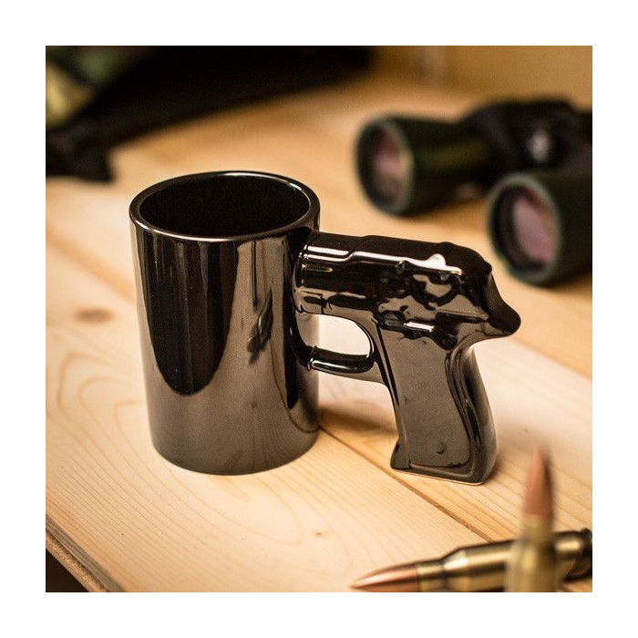 Mug Pistolet noir