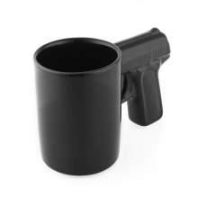 Mug Pistolet noir