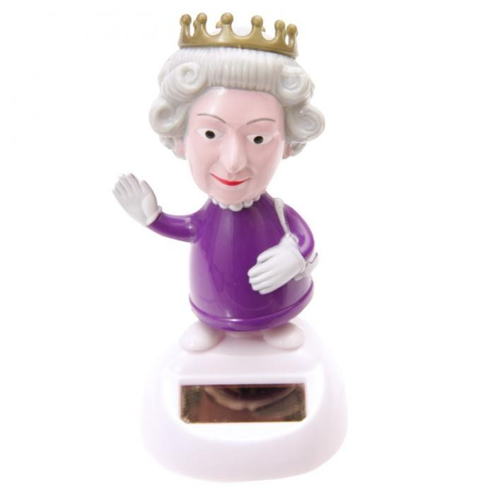 Figurine Solaire Dansante « Queen » - Décoration Oscillante, Alimentée Par énergie Solaire