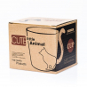 Tasse Chat en porcelaine blanche
