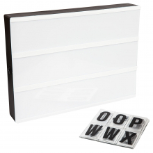 Lightbox Tableau Lumineux à messages