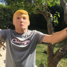 Masque de déguisement Donald Trump