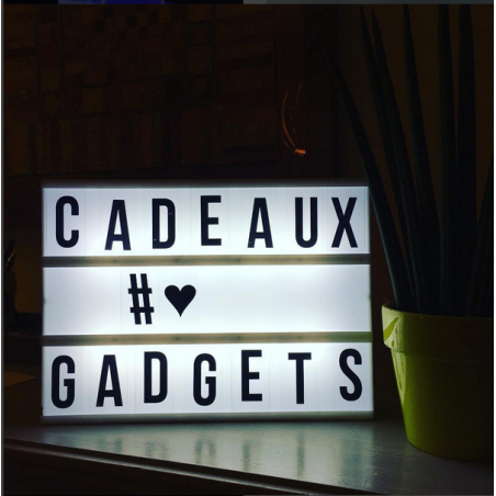 Lightbox Tableau Lumineux à messages