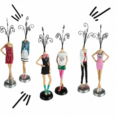 Porte bijoux silhouette